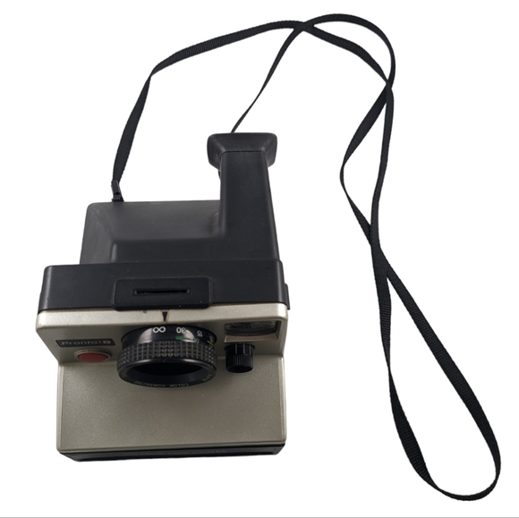 *Vintage* POLAROID SX-70 PRONTO B SILVER INSTANT FILM CAMERA - Picture 5 of 9